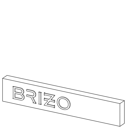 9” Header With Logo