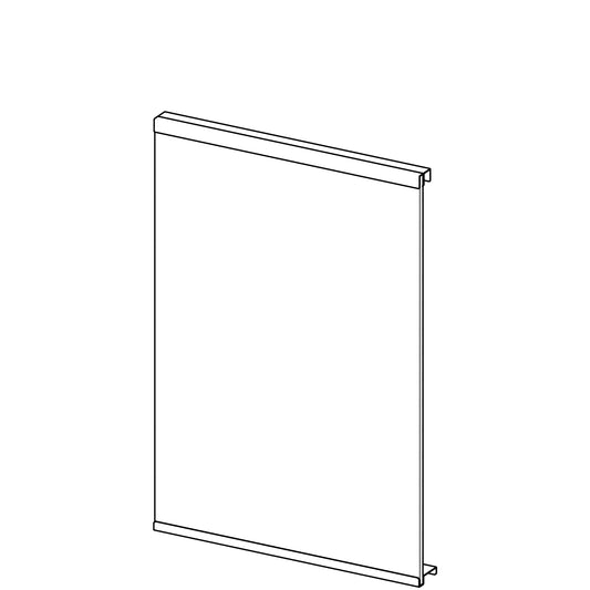Brizo Blank Skinny Shower Panel - Custom Hole Drill