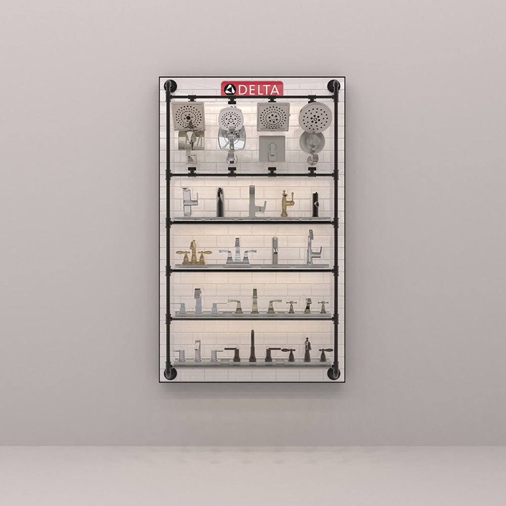Paneled Bath Short Wall