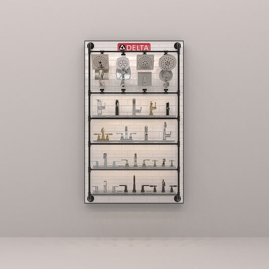Paneled Bath Short Wall
